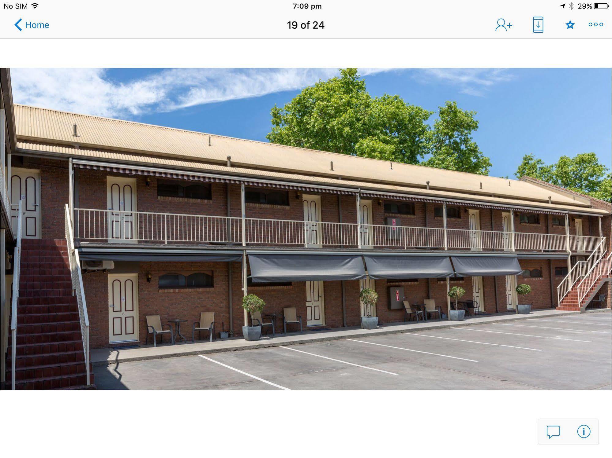 Albury Townhouse Motel Zewnętrze zdjęcie